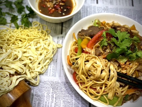 Sợi mì thơm ngon