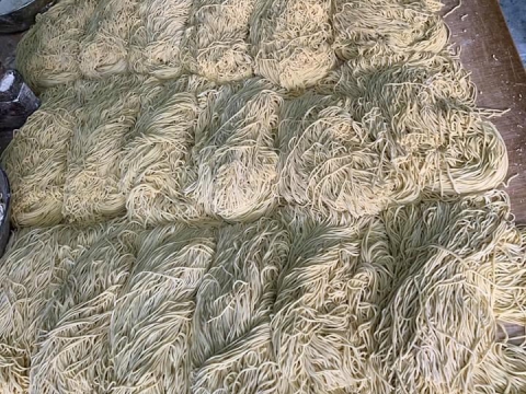 CÁC VẮT MÌ KHI CHUẨN BỊ XONG