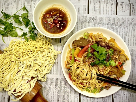 Sợi mì thơm ngon